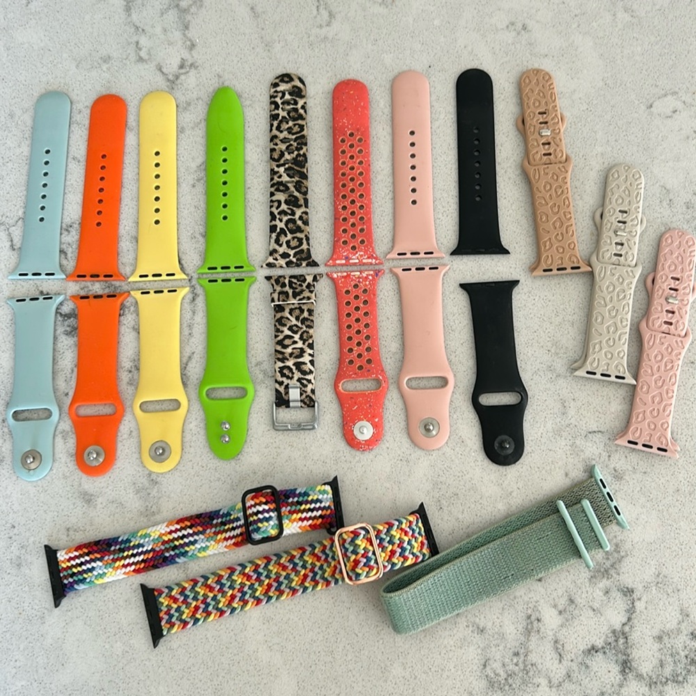 HUGE lot of Apple Watch bands. 38/40